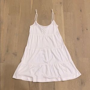 White dress / swimsuit coverup